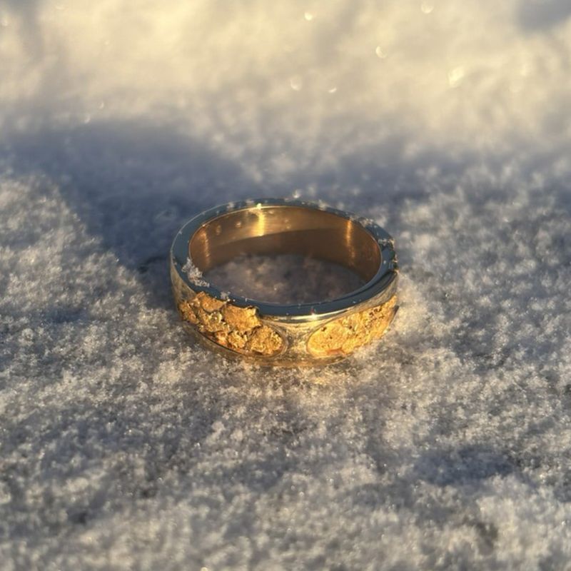 14k Molten Flow - 6.75mm