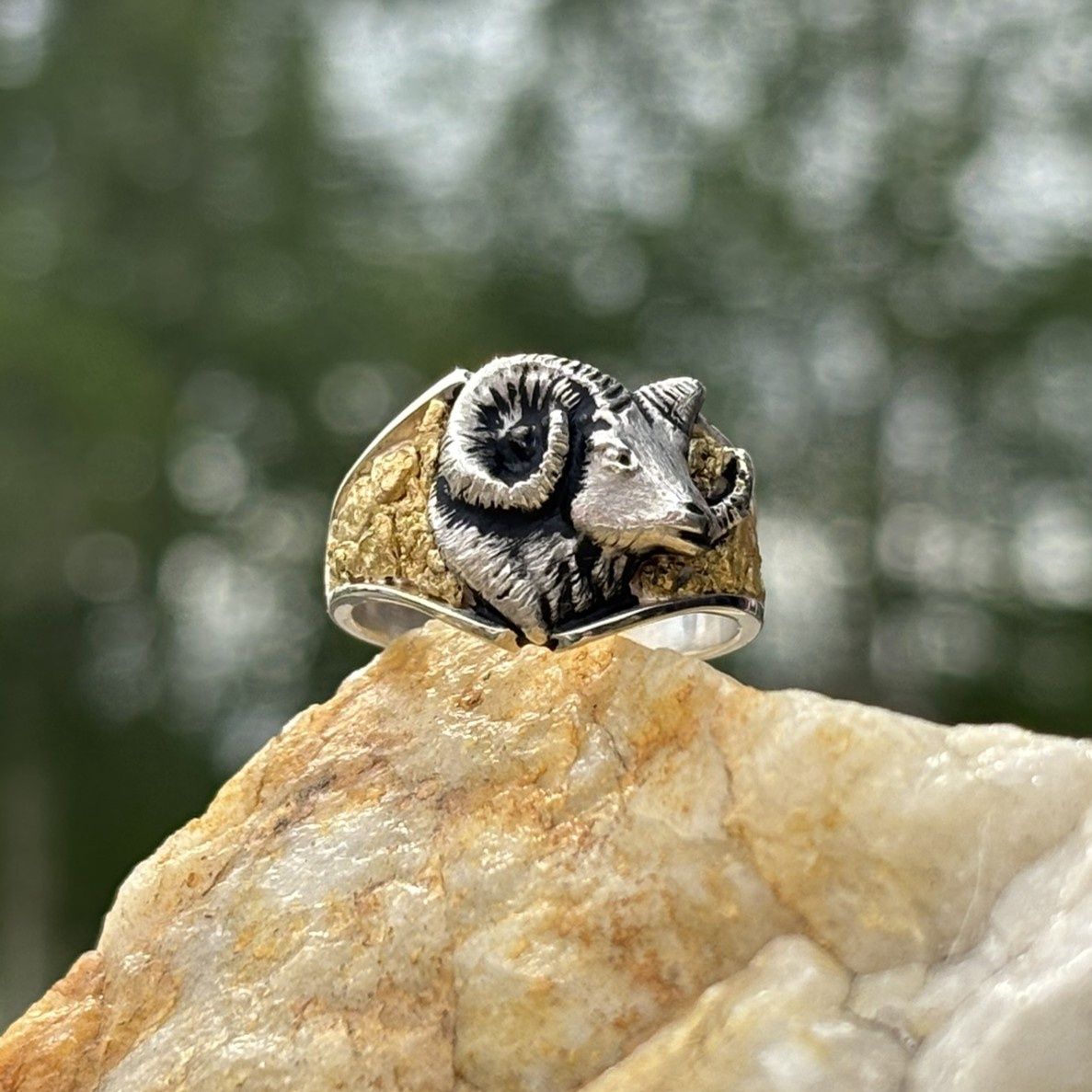 Sterling Silver Dall Sheep Ram