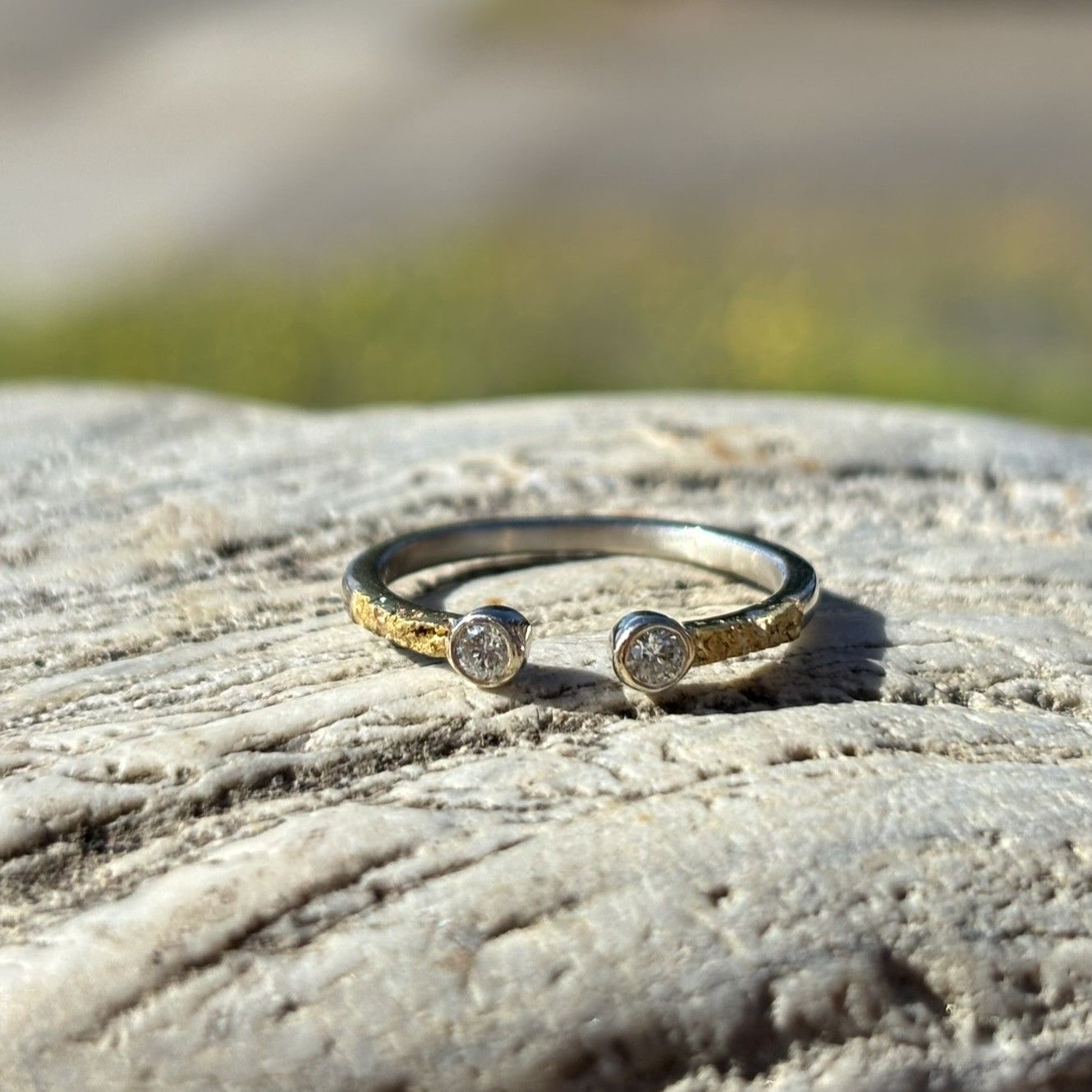14K Golden Embrace Ring