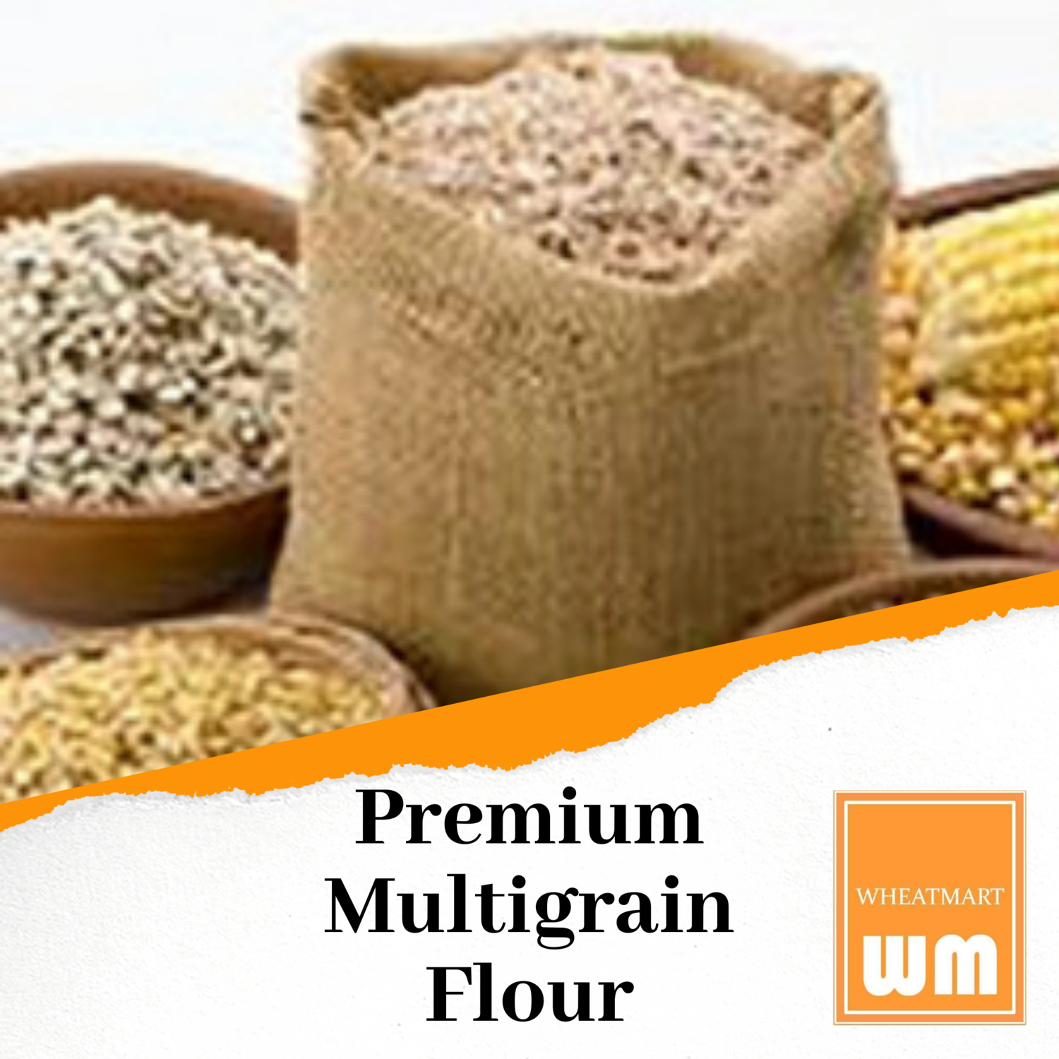4 Kg. Multigrain (Mix Of 8 Grains) Atta