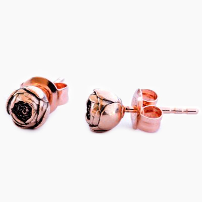 GOLDEN PEONY EARRINGS