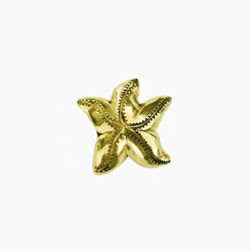 LARGE STARFISH YELLOW GOLD
