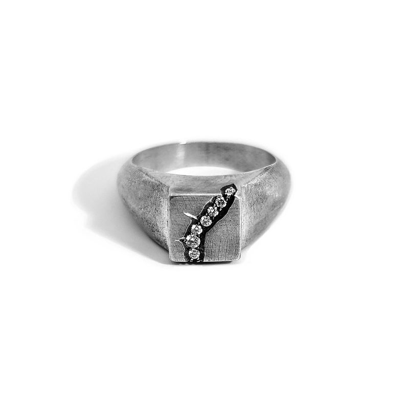 SQUARE SIGNET RING
