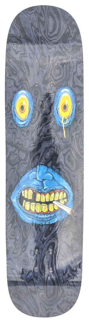 !EINZELSTÜCK! HANDBEMALT! Sturmmaske BLUE MINDED