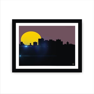 Wall Art Illustration Frame_Urbana