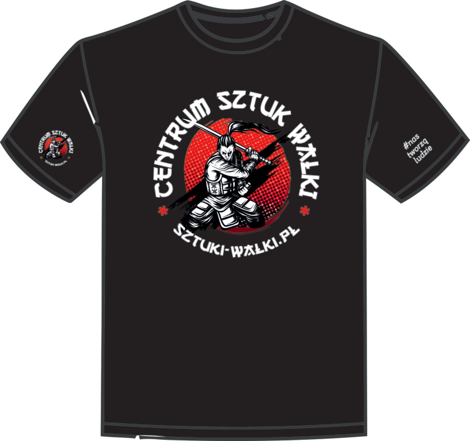 Koszulka z logo CSW na przodzie