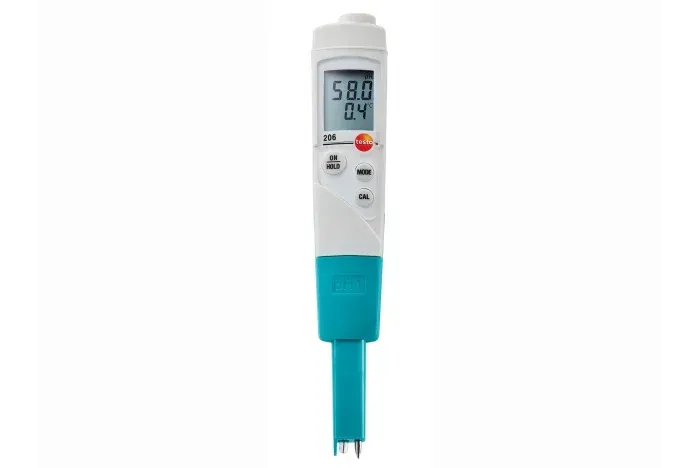 testo 206-pH1 - pH-/Temperatur-Messgerät für Flüssigkeiten   0563 2061