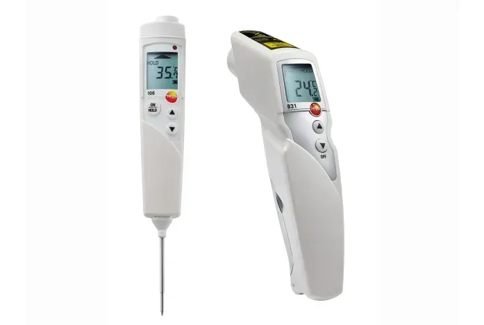 Set testo 831 Infrarot-und testo 106 Kerntemperatur-Messgerät   0563 8315