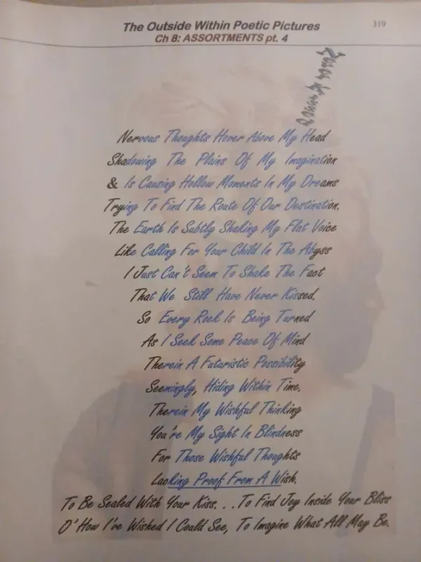 8(x)10 Laminated Inspired Poem