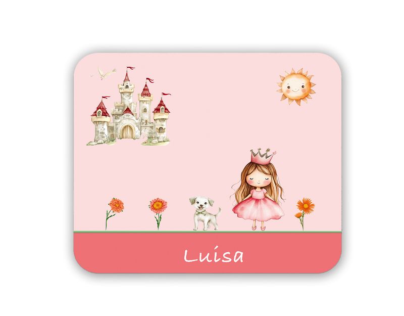 Personalisiertes Mauspad für Kinder *Prinzessin*