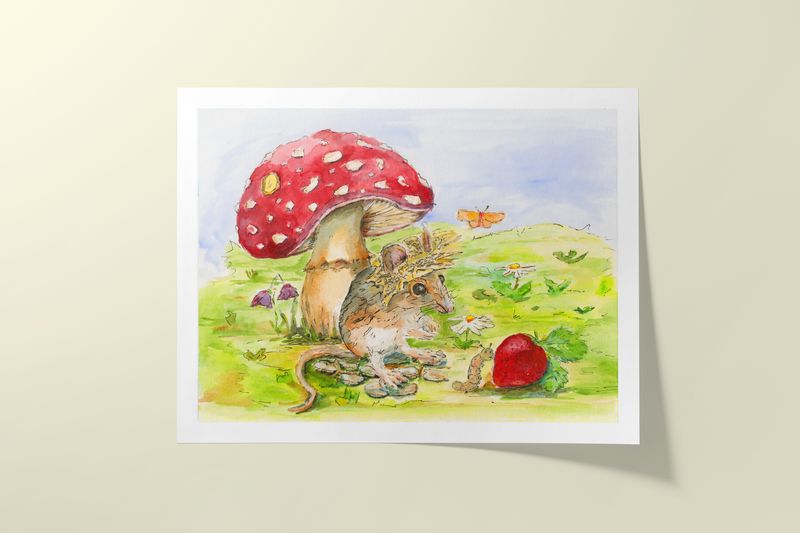 Maus Poster für Kinder