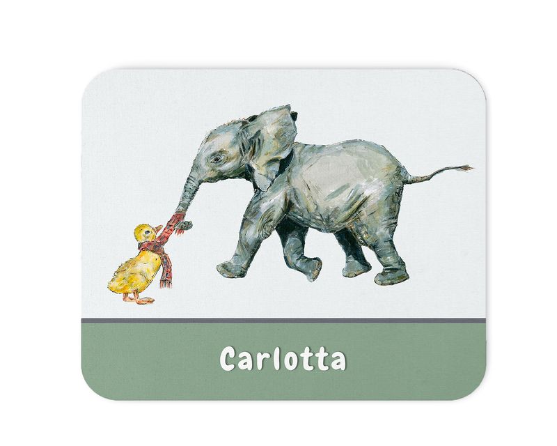 Personalisiertes Mauspad für Kinder *Elefant*