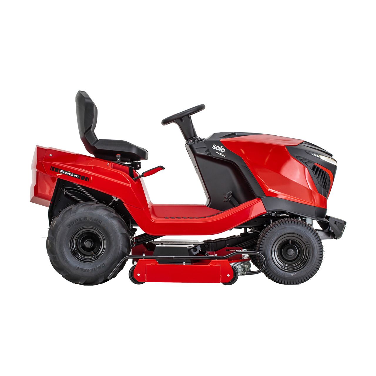 solo® by AL-KO Premium T22-110.4 HDH-A V2 Petrol High Grass Mulching Lawn Tractor (110cm Cut)