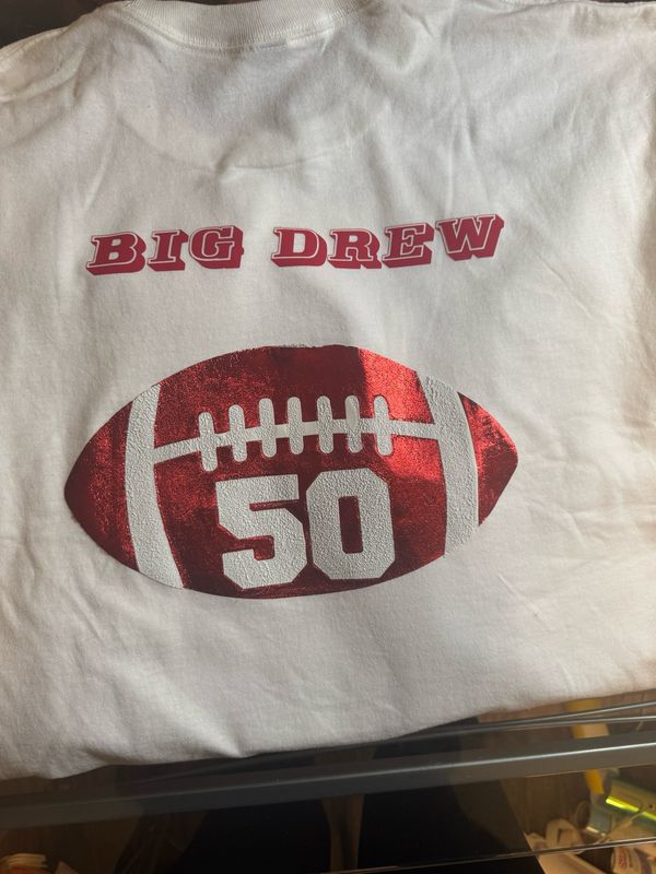 Customized Shirts (Iron On Vinyl)