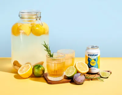 Zester fermented lemonade Zester fermented lemonade