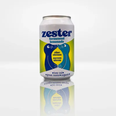 Zester fermented lemonade