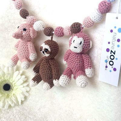 Kinderwagen hanger Pink