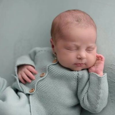 Newborn set mint groen