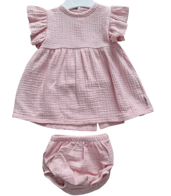 Baby jurk + luier cover