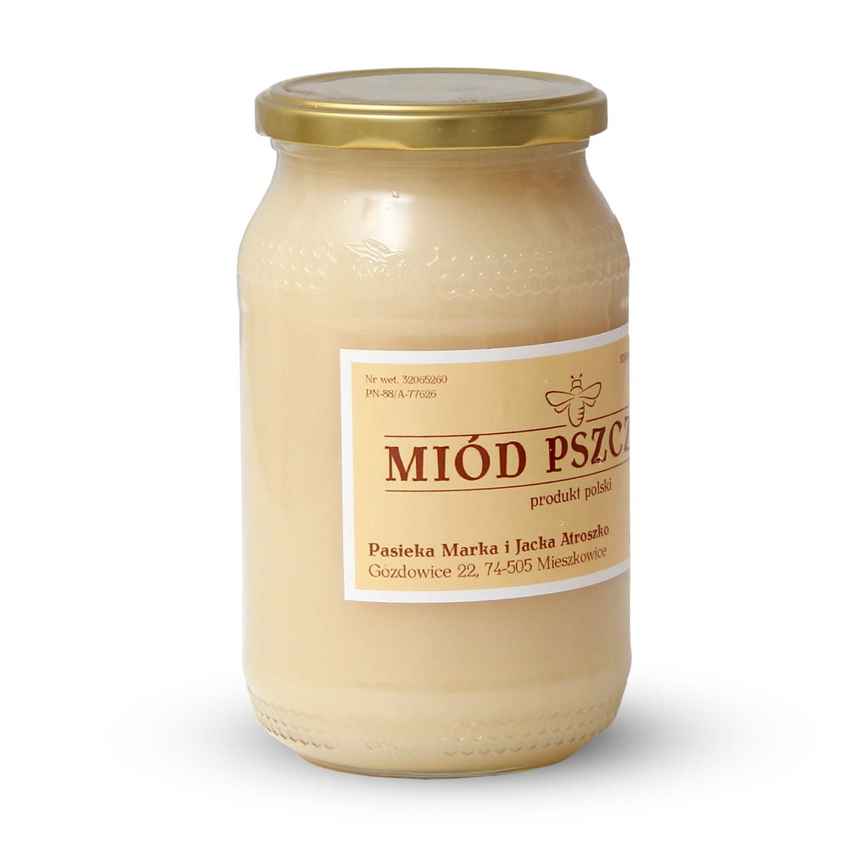 Miód akacjowo-malinowy