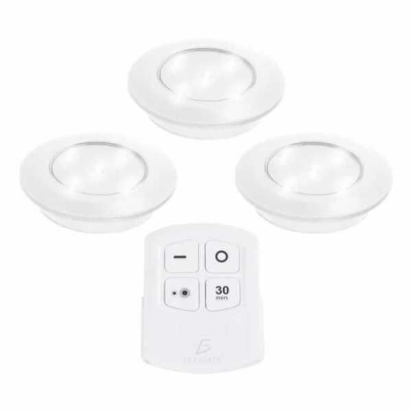 Lámpara led con control remoto led.23