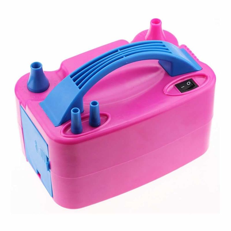 Bomba eléctrica para inflar globos, variedad de colores / electric balloon pump