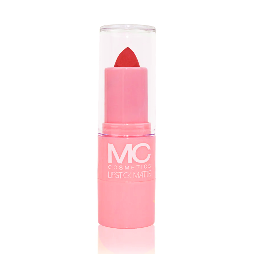 Labial en barra mc cosmetics con efecto matte
