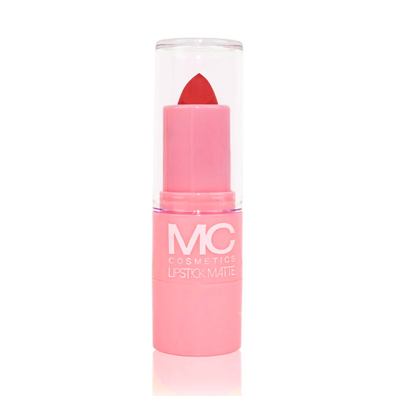 Labial en barra mc cosmetics con efecto matte