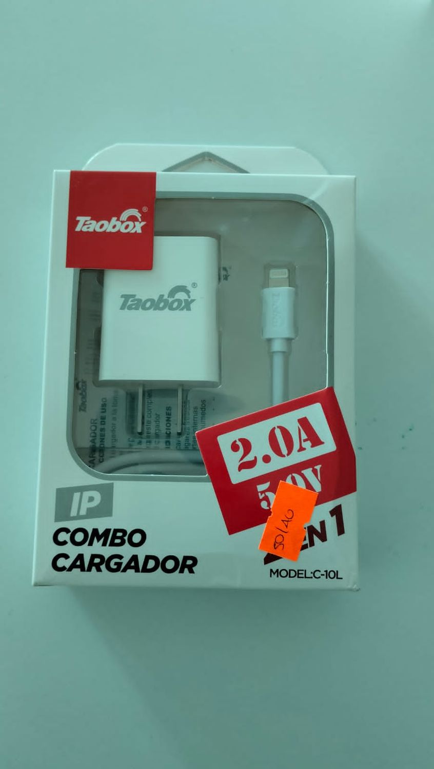 Combo cargador entrada lighting
