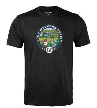 Men&#39;s LWS Crest Richmond Tee, Color: Black, Size: Small