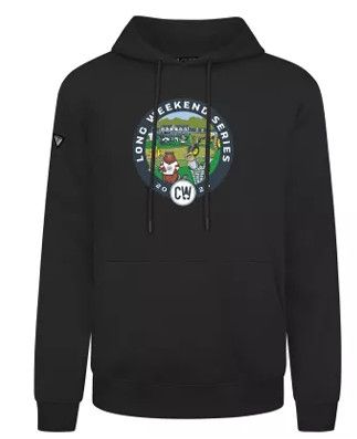 Men&#39;s LWS Crest Podium Hoodie, Color: Black, Size: Small
