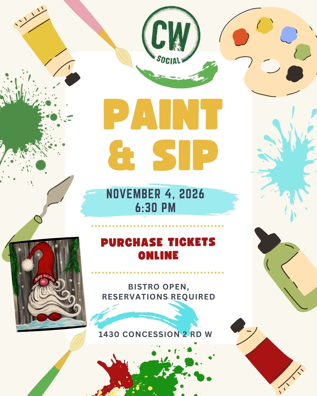 Paint Night at CW