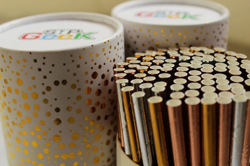 SipGeek Exotic Party Straws