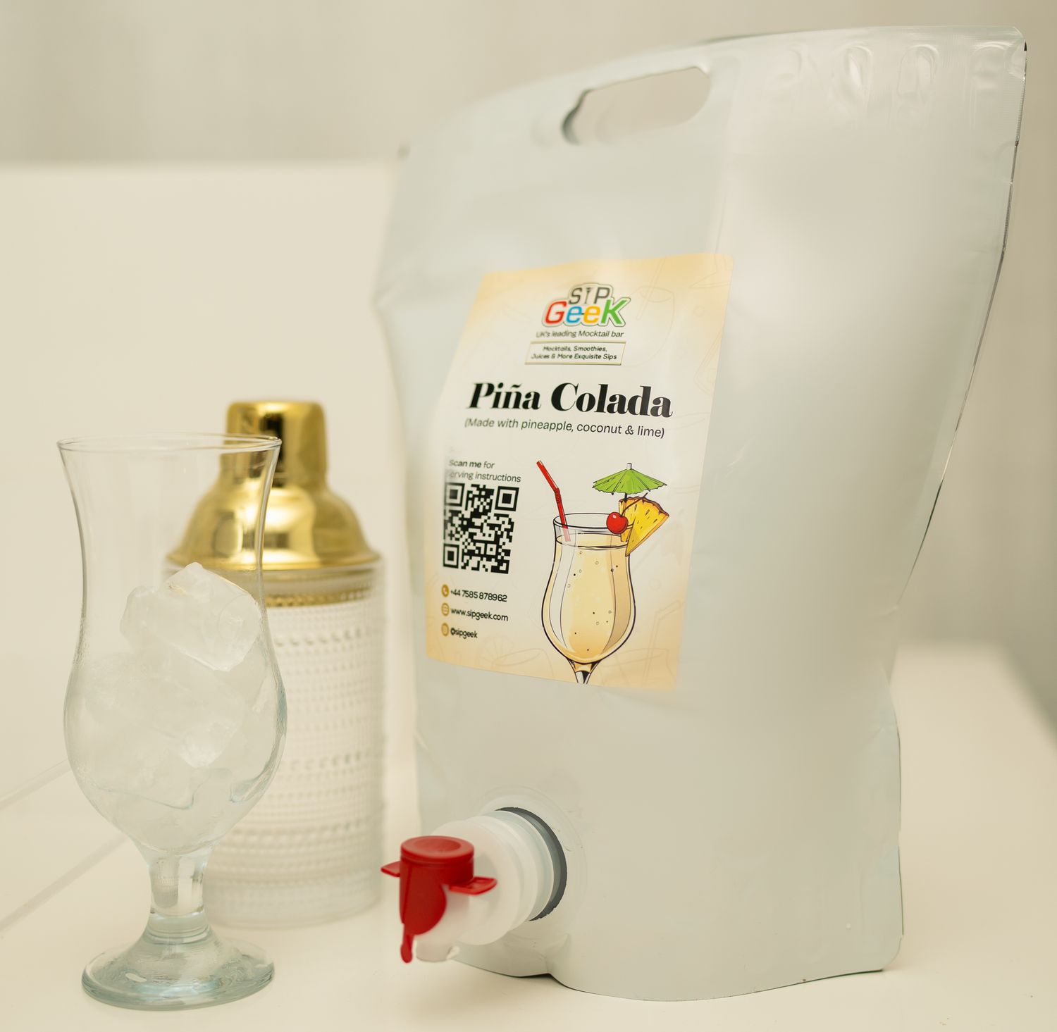 5L Pina Colada Party Pouch