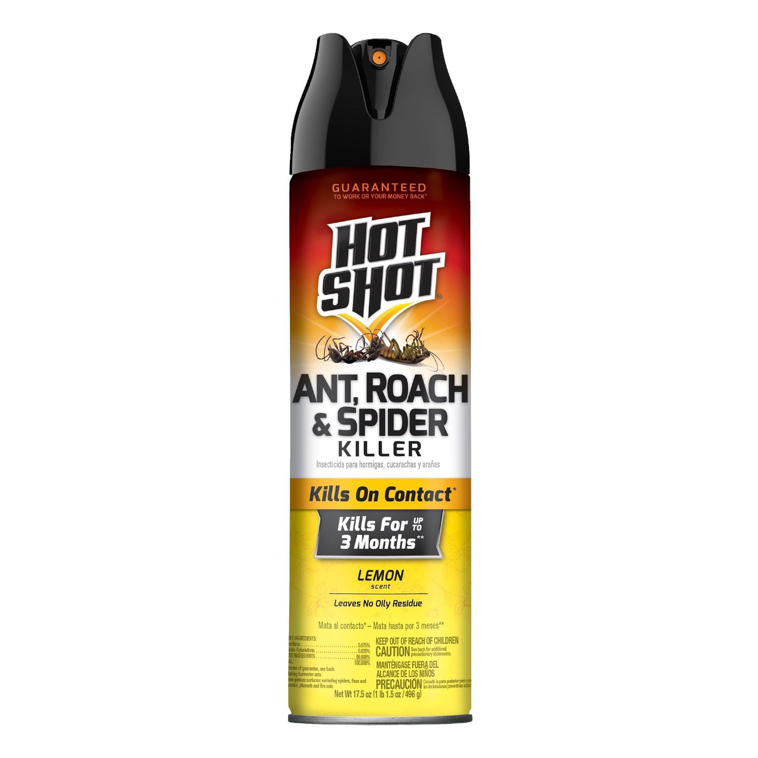 Hot Shot Roach Killer 12/17.5oz   Lemon#302