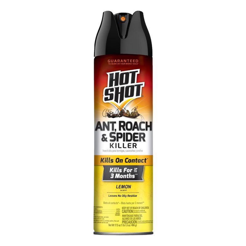 Hot Shot Roach Killer 12/17.5oz   Lemon#302