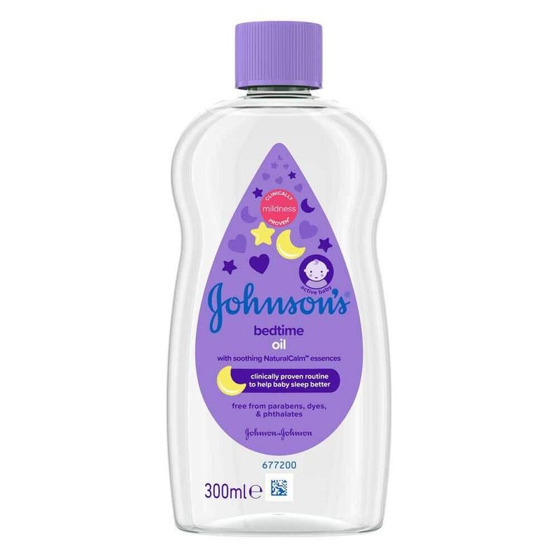 J & J Baby Oil 12X300ml     Bed Time #906