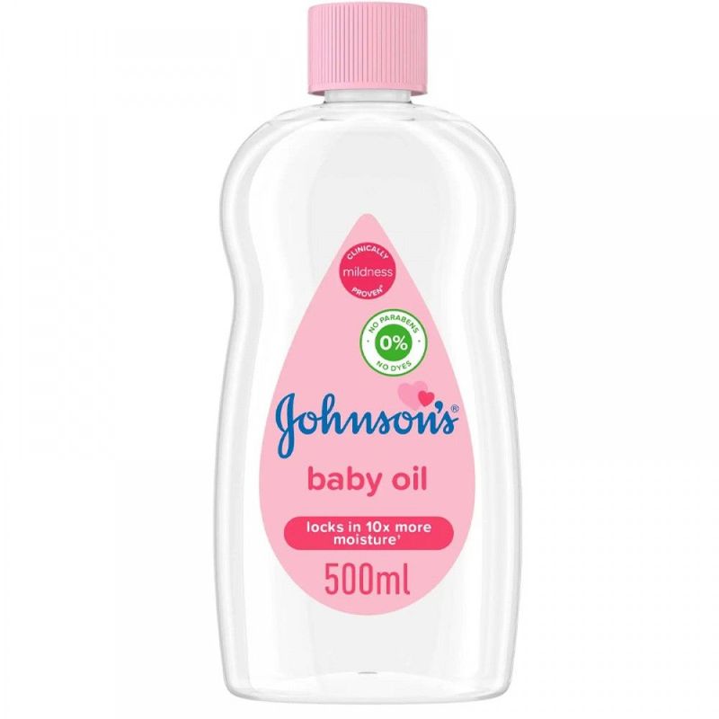 J & J Baby Oil 12X500ml   Classic #303