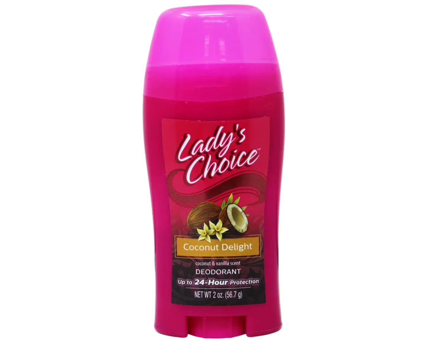 Lady's Choice Deodorant  12/2oz  Coconut #7436