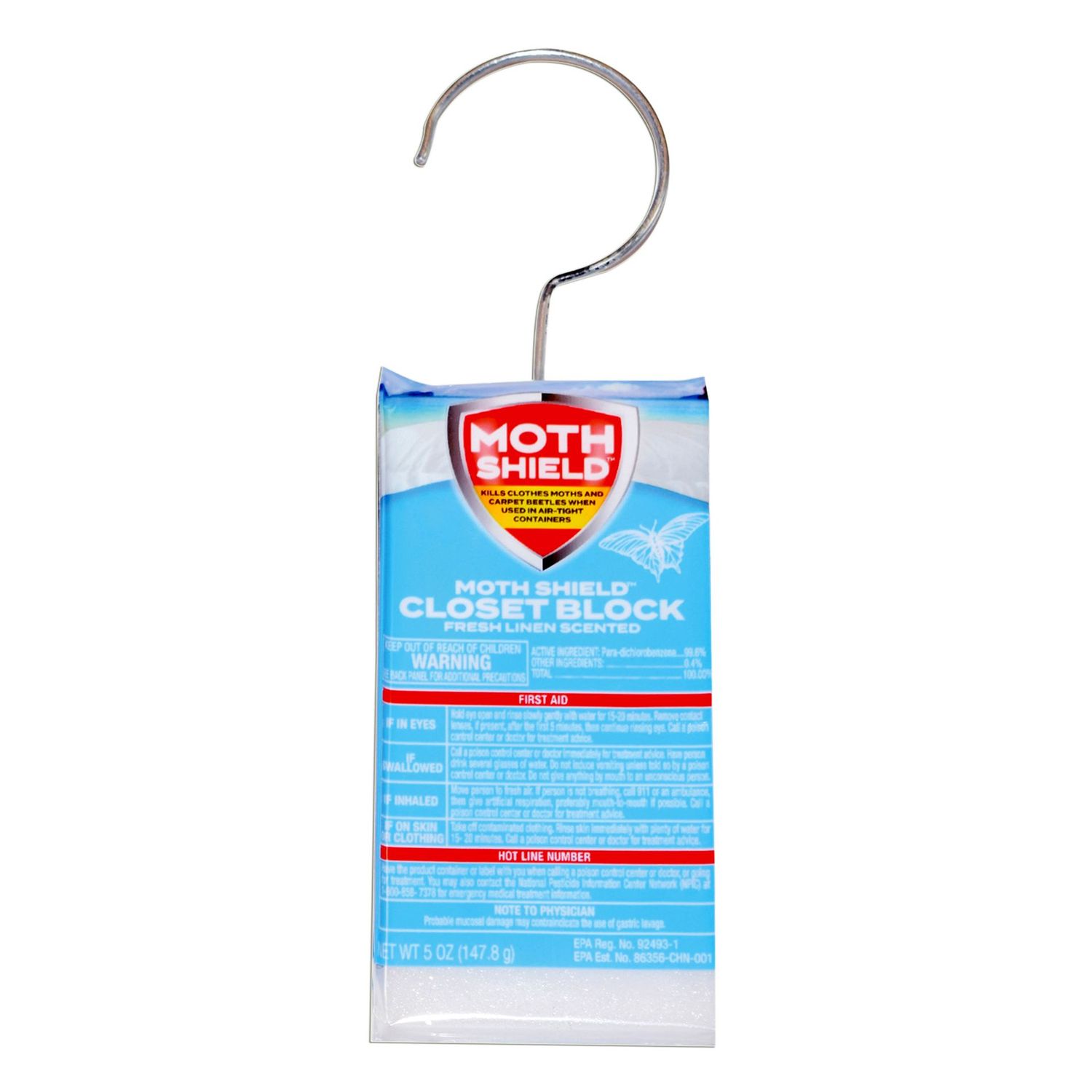 Moth Shield Closet Deodorant   24/5oz    Fresh Line