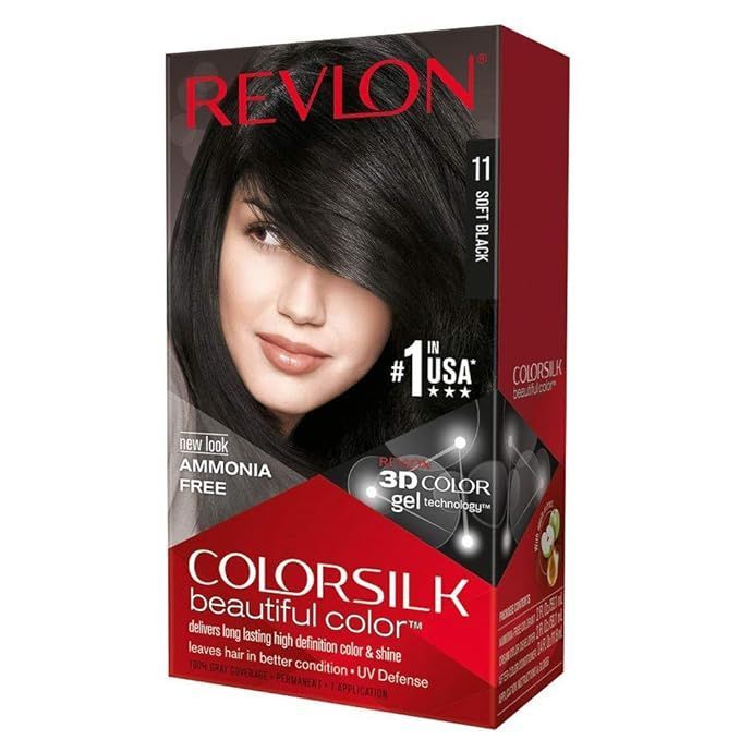 Revlon Color Silk-USA 12/cs Soft Black#11