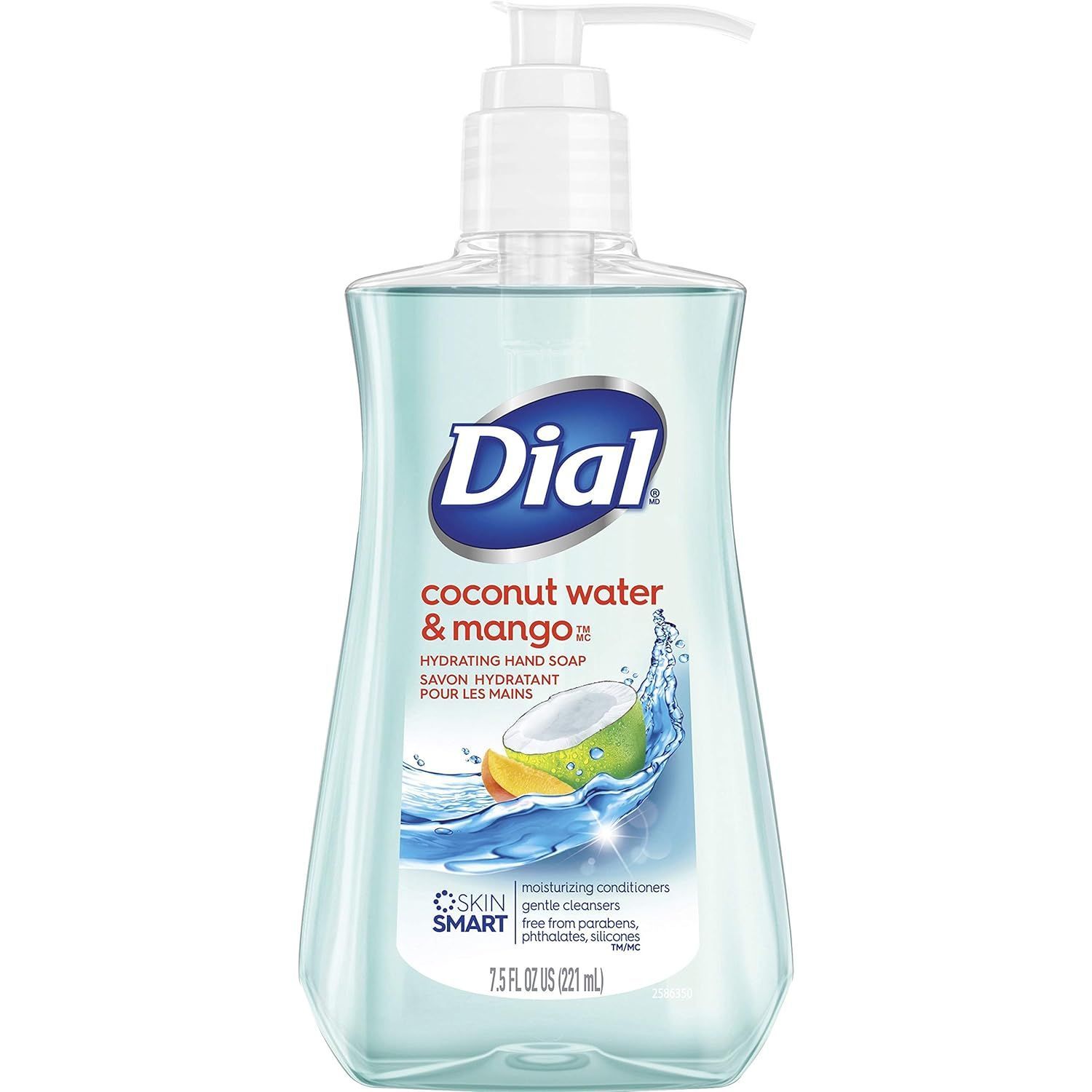 Ditto Liquid Hand Soap Tropical 12X13.5oz Coconut Water & Mango