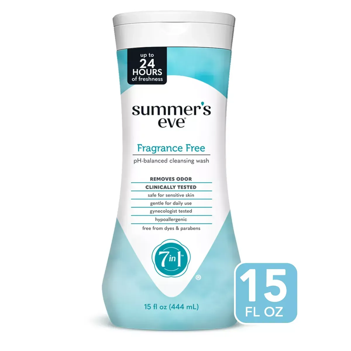 Summers  Eve Cleansing Wash 12/15oz   Fragrance Free