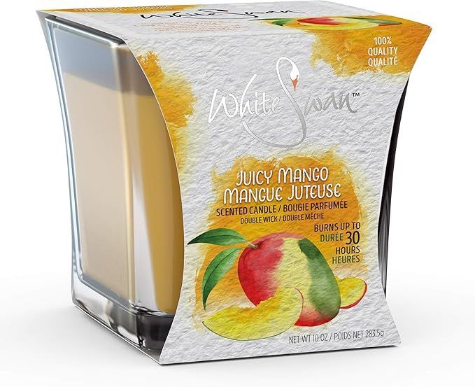 White Swan Candle Juicy Mango 6/10oz