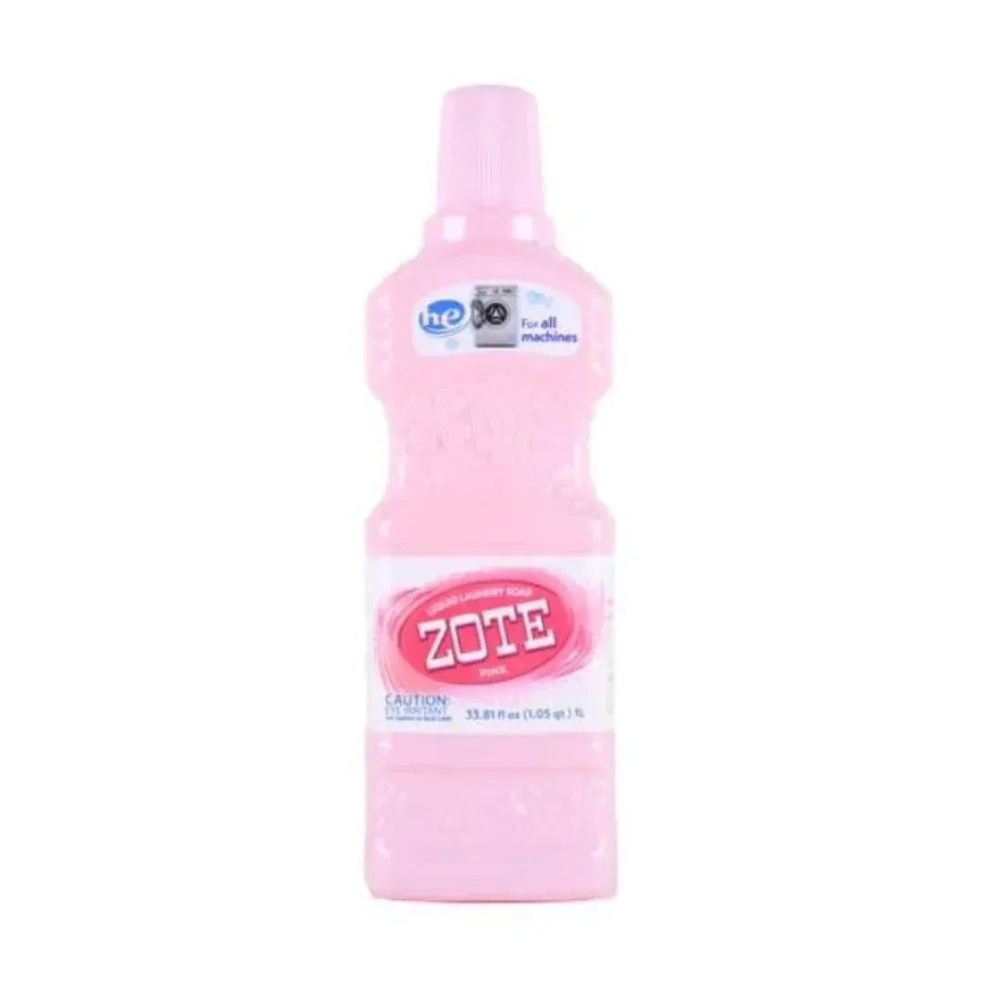 Zote  Laundry Liquid Det12X33oz  Pink