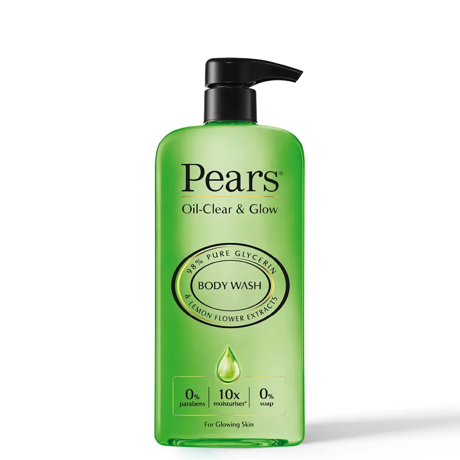 Pears Body Wash 6/500ml Oil Clear-Green