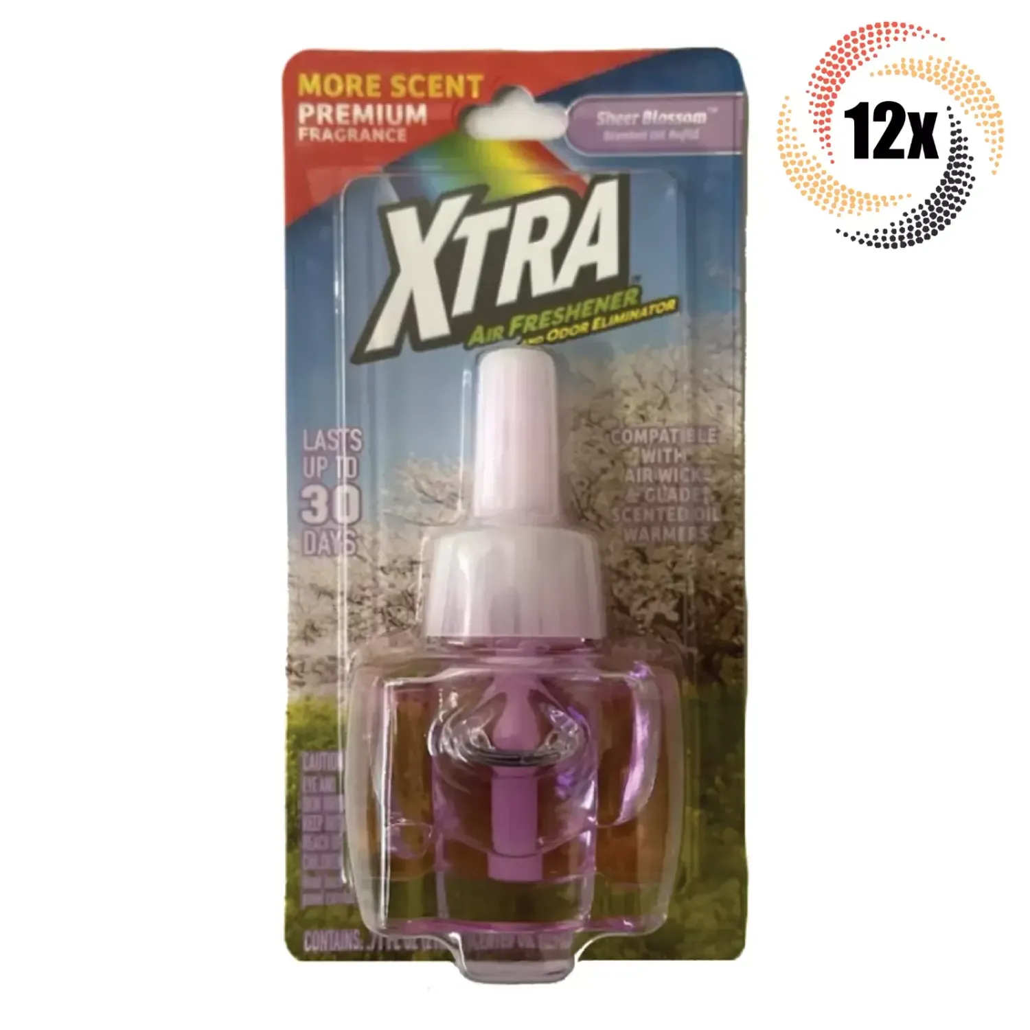 Xtra Scented Oil Refill 12X1ct  Sheer Blossom