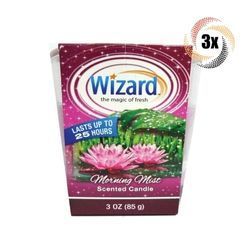 Wizard Scents Candle  12/3oz  Morning Mist #702