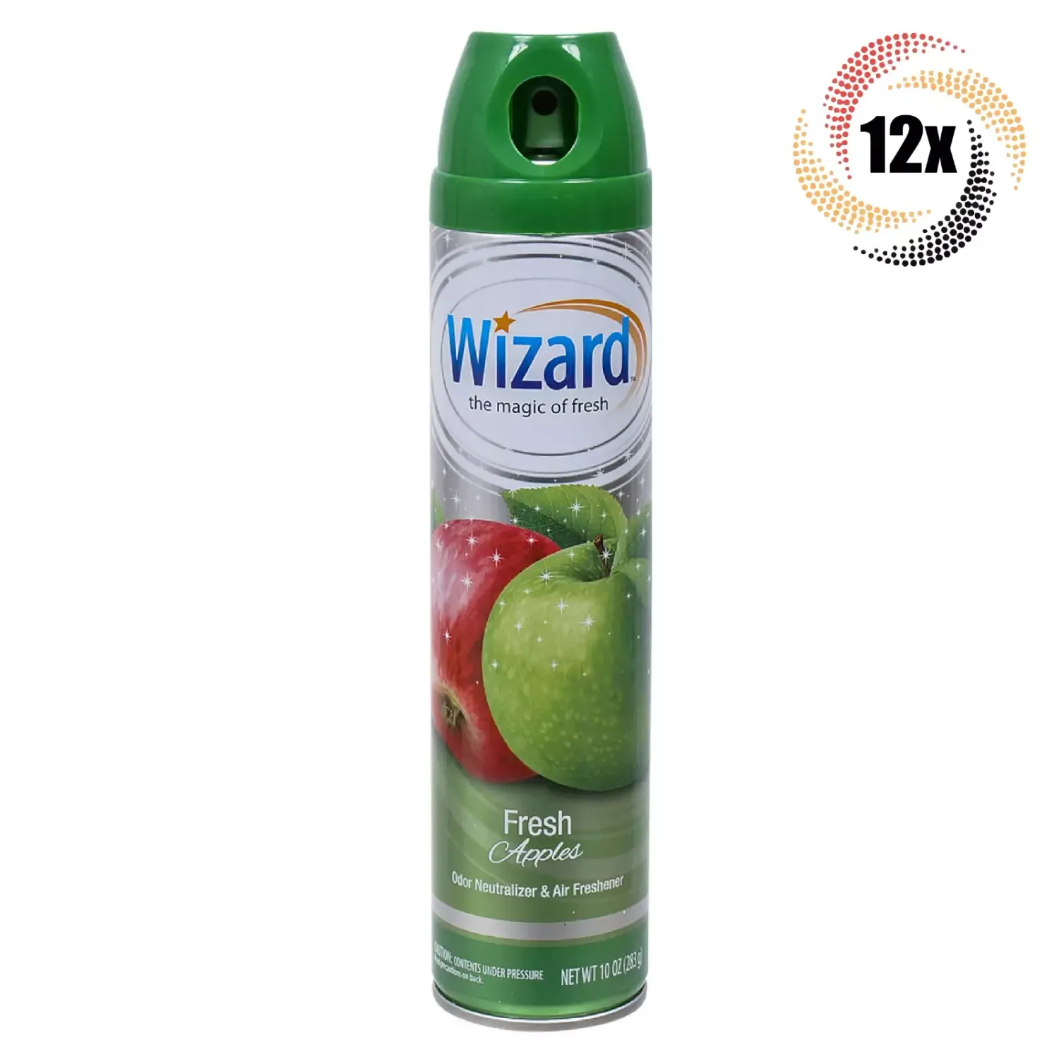 Wizard Air Freshner  12/10oz   Fresh Apple