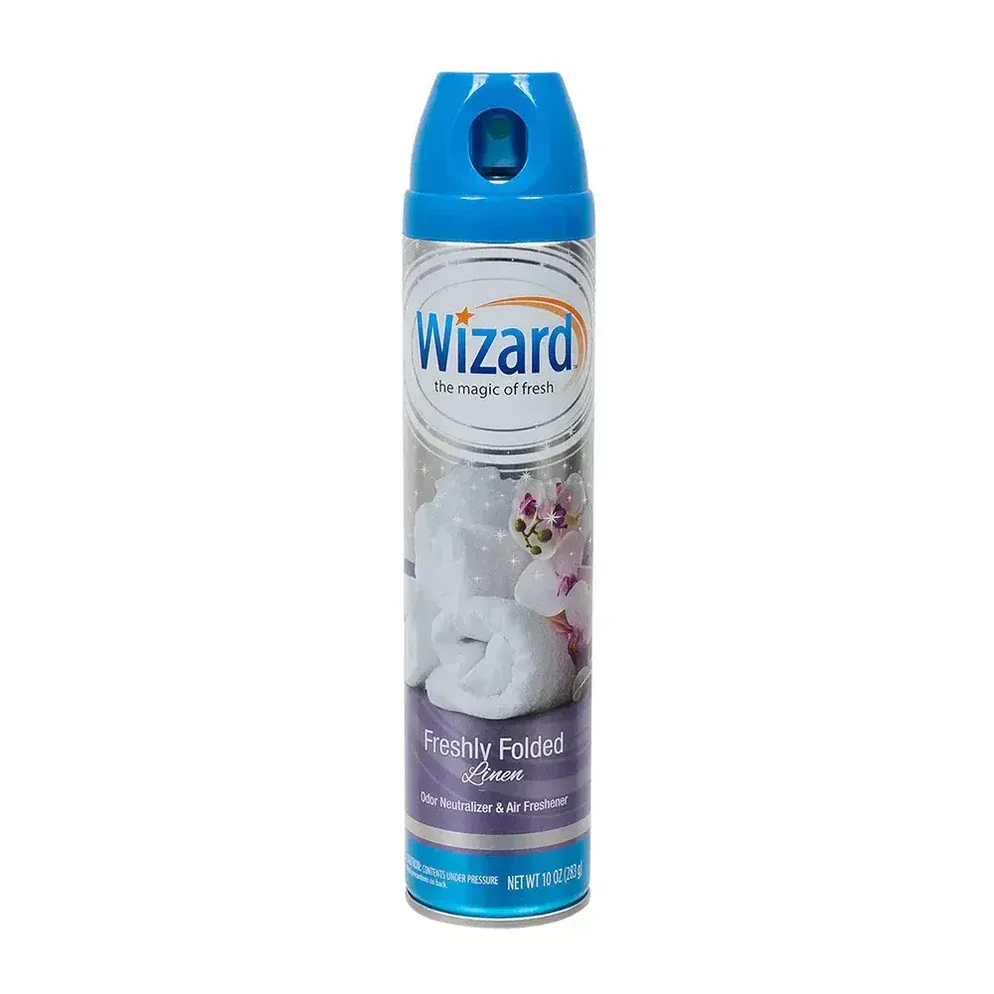 Wizard Air Freshner  12/10oz   Fresh Linen